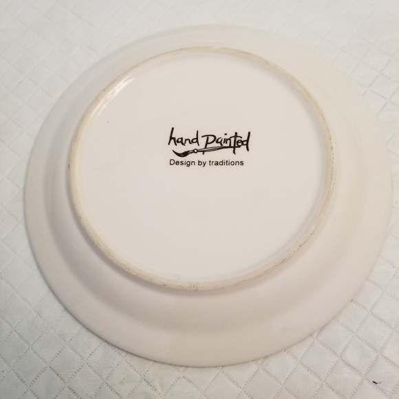 7 In Hand Painted Chicken Plate Design By Traditons - Picture 4 of 4